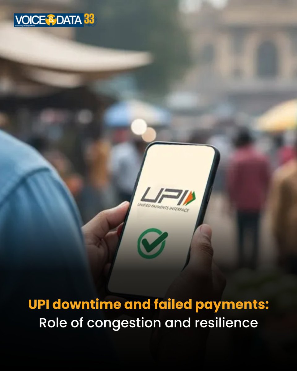 voicendata_'s tweet image. Why do UPI payments fail Network congestion bank outages and infrastructure gaps impact transaction success and digital payment reliability in India, reports @ayushi

voicendata.com/industry/upi-d…

#voicendata #UPIpayments #downtime #failedpayments