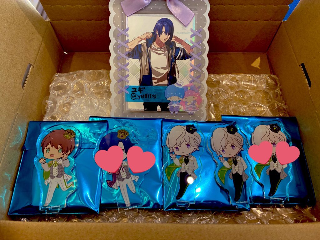 _yugisss's tweet photo. 【交換】うたプリ Wonderland マルイ ちびキャラ アクスタ DREAM

譲 ▶︎
セシル
シオン2

求 ▶︎
綺羅or定価(＋送料)

都内手渡or郵送

検索からもお気軽にお声掛けくださいꕤ︎︎·͜· https://t.co/feaMULXRVS