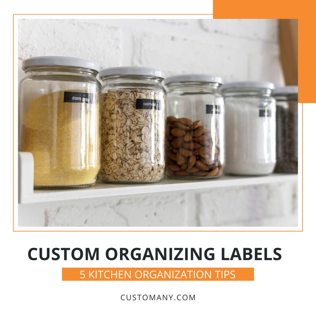 CustomAny_com's tweet image. A cluttered kitchen slows you down. Custom labels can fix that with a simple system 🍳

See 5 tips for personal and business use:
customany.com/5-kitchen-orga…

#organizinglabels #kitchenlabel #customlabels #label #customany
