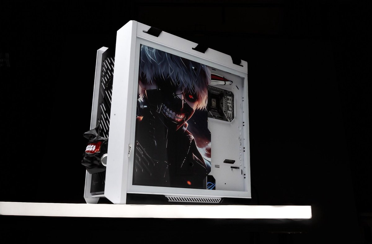 XPCMTeam's tweet image. Tokyo Ghoul PC build by Timmy Parker @pcwerkz  

#pcbuild #pcsetup #pcmodding #gamingpc #custompc #xpcm #watercooling #customloop #tokyoghoul