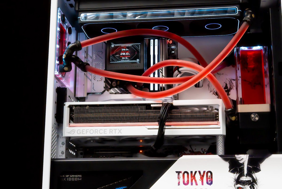 XPCMTeam's tweet image. Tokyo Ghoul PC build by Timmy Parker @pcwerkz  

#pcbuild #pcsetup #pcmodding #gamingpc #custompc #xpcm #watercooling #customloop #tokyoghoul
