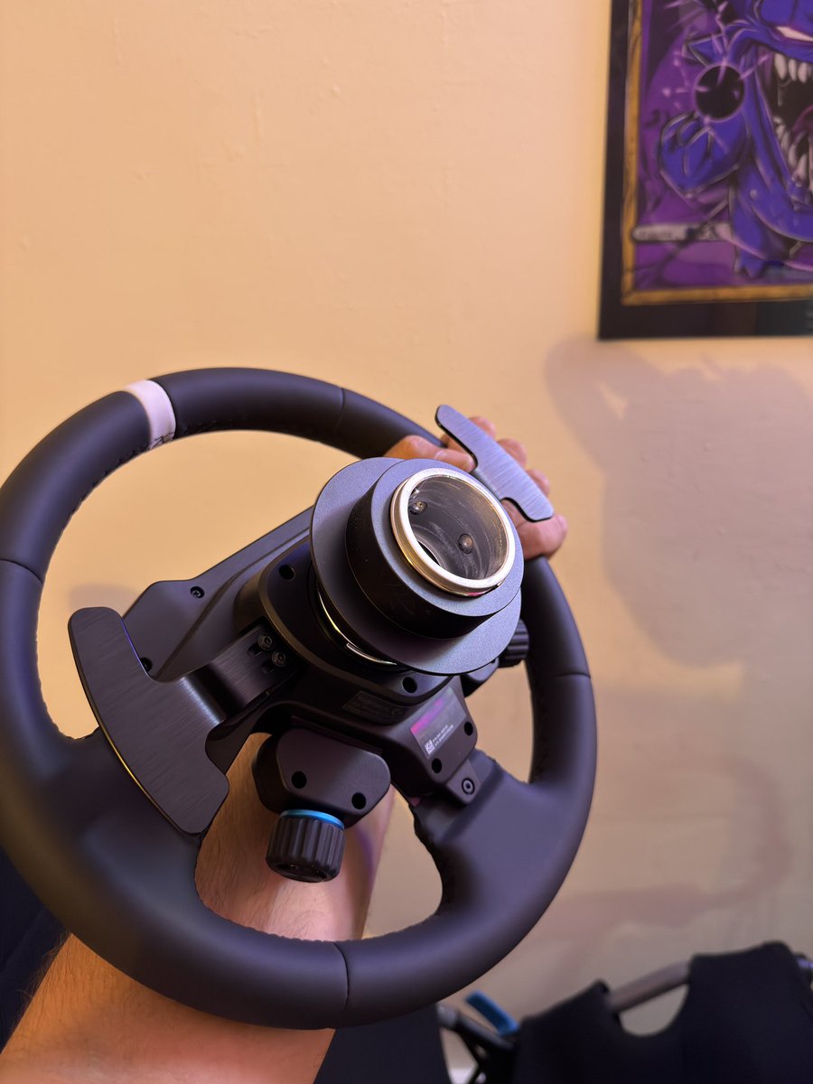 Brain_Skynet's tweet image. Finally got the Logitech RS50 setup dialed in 🏁🔥
RS wheel, RS shifter, Pro pedals, and PS5 are making Gran Turismo 7 way more immersive. Force feedback feels amazing and I’m still fine-tuning everything for cleaner laps.

@LogitechG @PlayStation 
#LogitechG #LogitechRS50