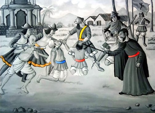 गोवा_धर्मांतरण_का_भूला_इतिहास
इस कन्वर्शन का इतिहास बहुत ही भयानक रहा है जब पुर्तगाली शासन के दौरान निर्बल हिंदुओं को जबरन धर्मांतरित करने के लिए अमानवीय अत्याचार का कहर बरसाया गया❗