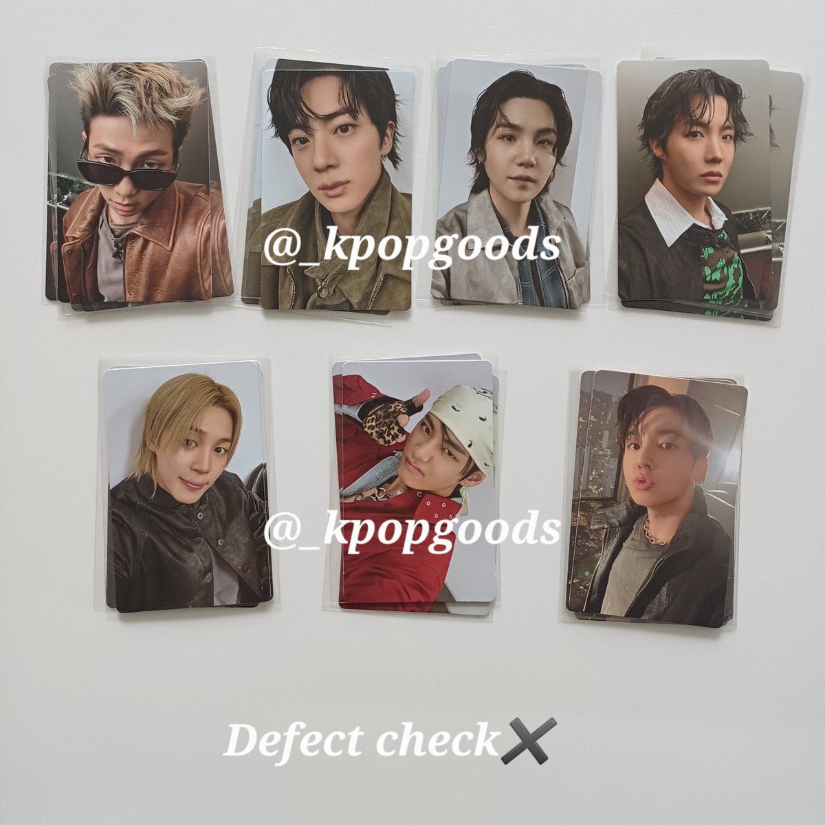 BTS 방탄 ARIRANG Weverse
luckydraw 2nd photocard set

아리랑 위버스 럭키드로우 2차 포토카드
미개봉 양도 
7pcs 1set 12.0
개별 판매는 04.30~

arirang LD poca 포카 럭드 앨범 album 특전 남준 알엠 rm 석진 진 Jin 윤기 슈가 suga 호석 제이홉 J-hope 지민 Jimin 태형 뷔 V 정국 JK sell wts