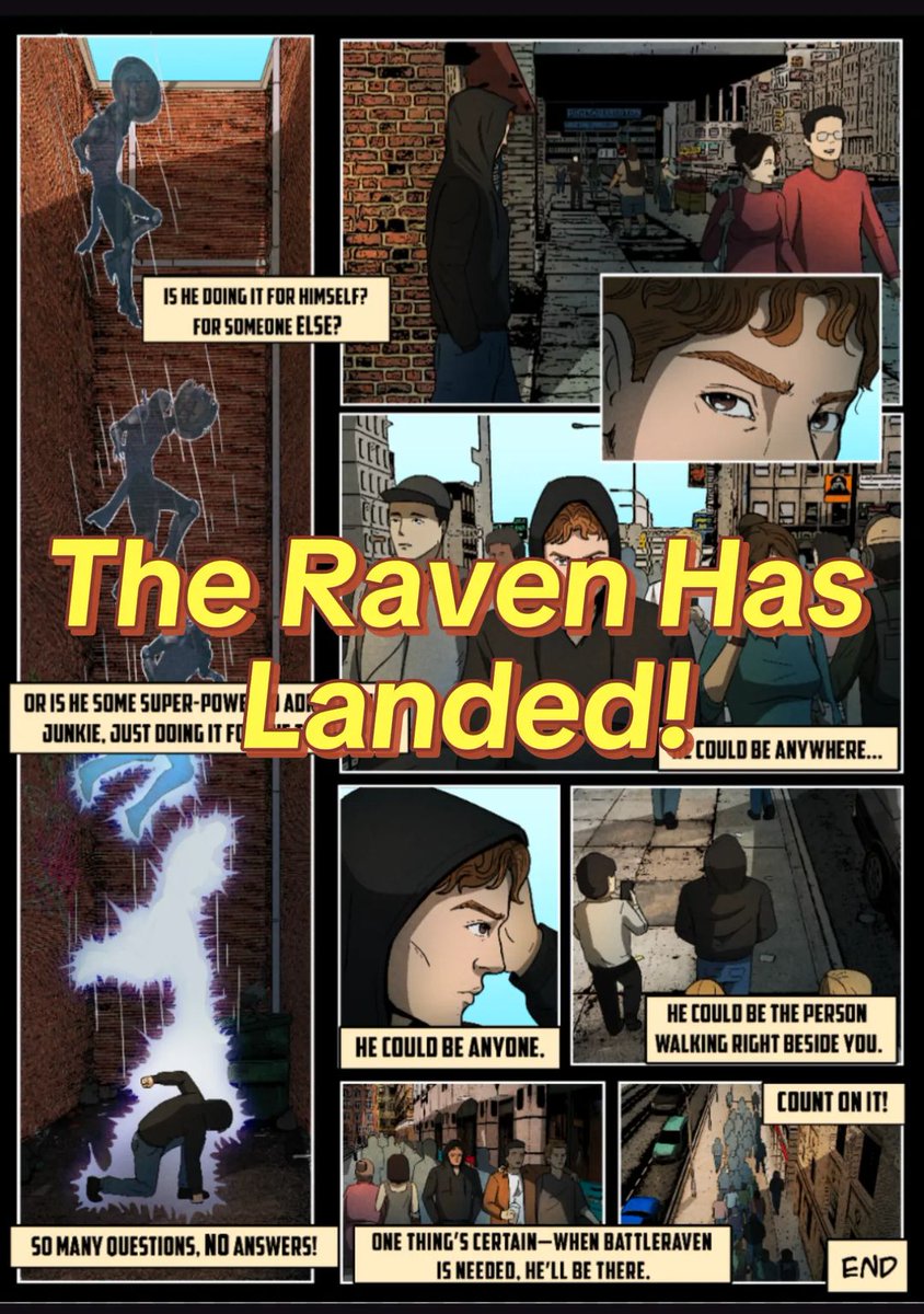 BattleRaven™! Celtic Myth Meets Superhero Action! tweet media