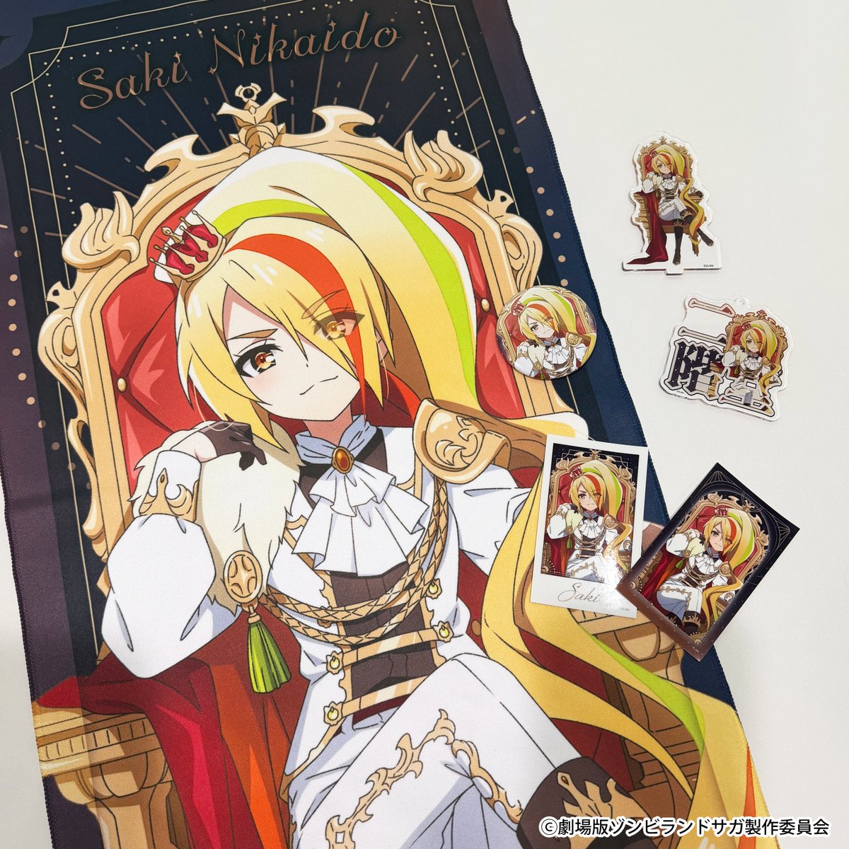 ＼🧡ゾンビィ2号！🧡／

劇場版『ゾンビランドサガ ゆめぎんがパラダイス』
ラッフルくじが絶賛販売中！✨
今回のテーマはタロットカード🔮🪄
二階堂サキのカードは「皇帝」👑

🧡：詳細はこちら
raffle-kuji.jp/lotteries/1239

🧡：販売期間
4月15日(水)19:00〜5月8日(金)23:59まで
#ゾンビランドサガ