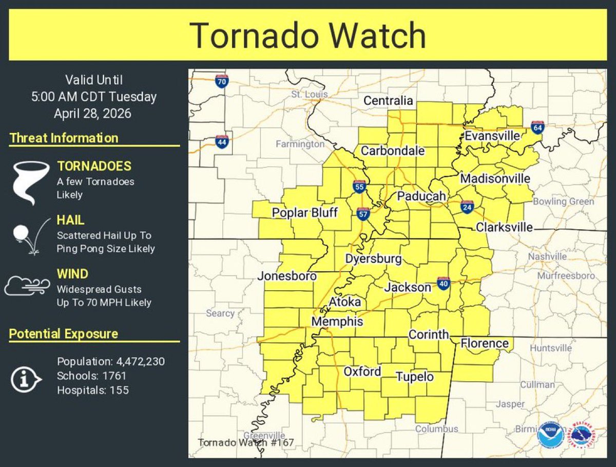 Lafayette County EMA tweet media