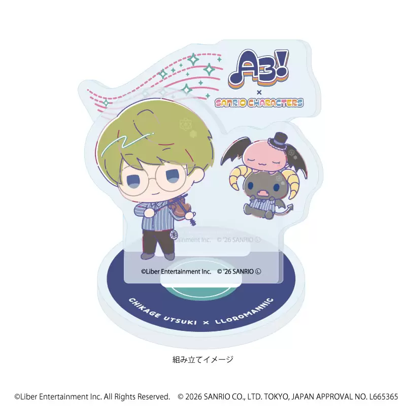 完売情報】 『A3!×Sanrio characters』 アクリルスタンドプレート 30