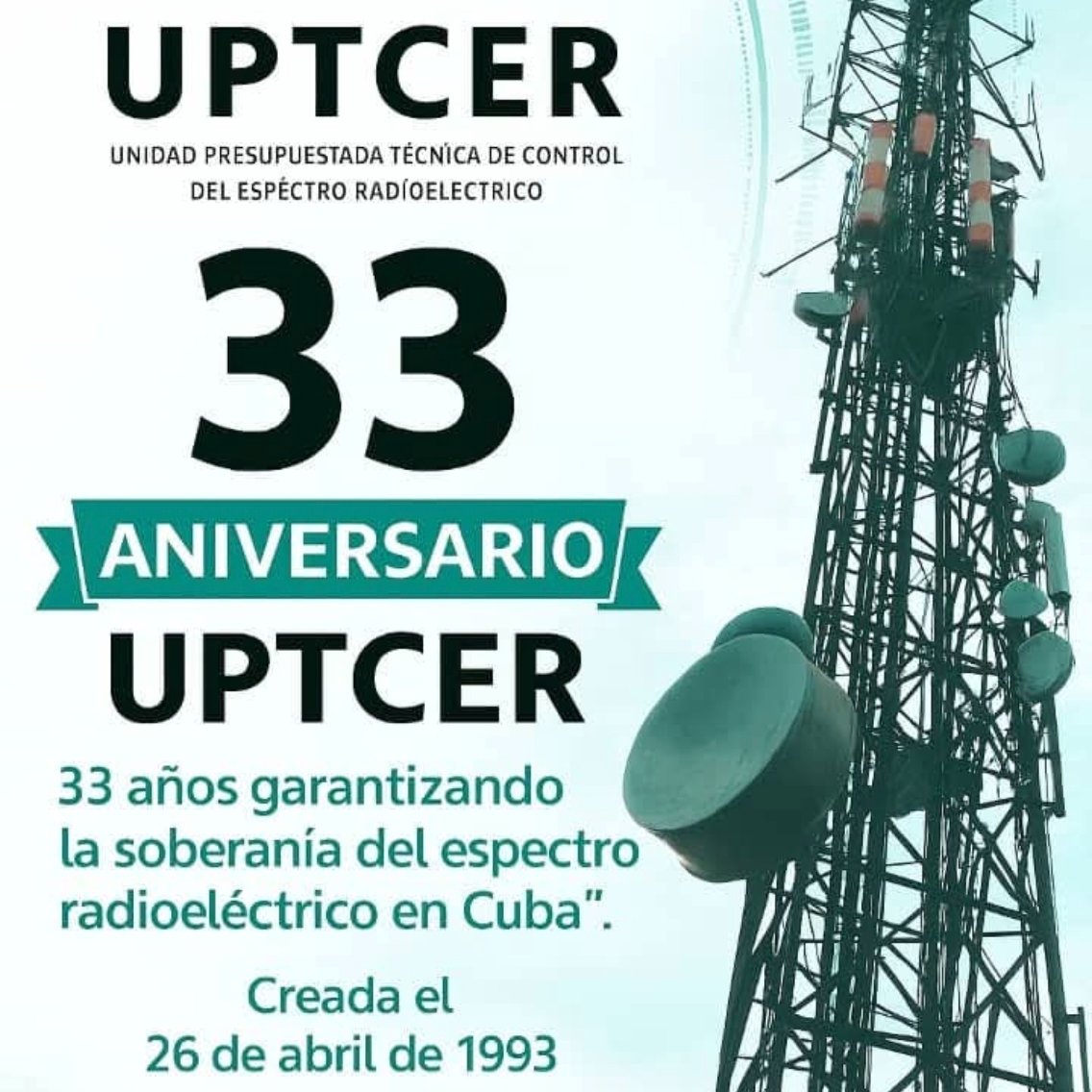 🇨🇺👏 Felicitaciones a la <a href="/UPTCERCuba/">UPTCERCuba</a>  por su labor esencial en el control del espectro radioeléctrico y su apoyo a <a href="/ETECSA_Cuba/">ETECSA</a> en la gestión de licencias. Garantizar el orden y el uso adecuado de este recurso es clave para las telecomunicaciones en Cuba. #EspectroRadioeléctrico