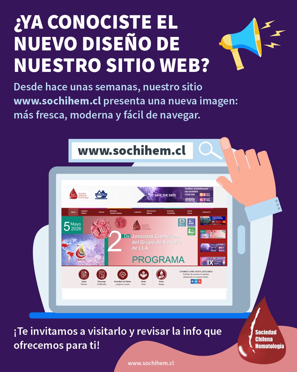 Sociedad Chilena de Hematología tweet media