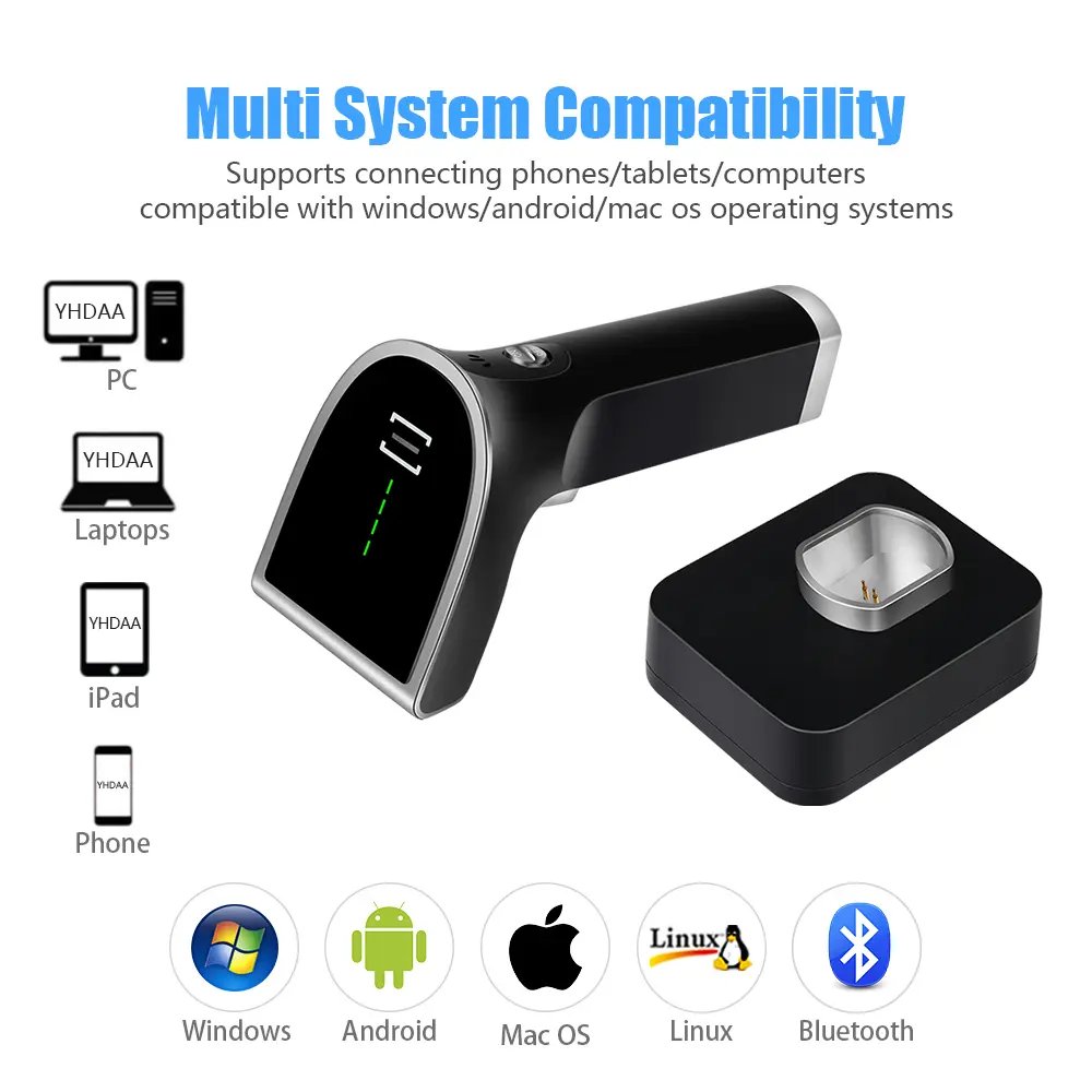 Yuhengda2023's tweet image. YHD-6800LW 1D wireless laser barcode scanner with base, fast 300 scans/sec &amp;amp; stable 2.4G range up to 100m.
🌐 yhdaa.com 📧 sales@yhdaa.com
#yhd6800lw #barcodescanner #wirelessscanner #laserbarcode #1dscanner #retail #warehouse #logistics #pos #yhdaa