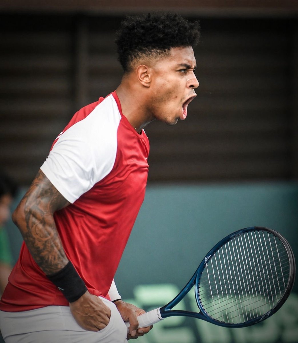 lajornadacrc's tweet photo. ES OFICIAL: por primera vez en la historia, un tenista de Costa Rica gana un torneo profesional de la ITF. 🇨🇷

El tico Jesse Flores se proclamó campeón individual del M15 Pretoria en Sudáfrica. 🤯

¡Orgullo nacional! 🙌🏽 https://t.co/GFcnSNUQ7J