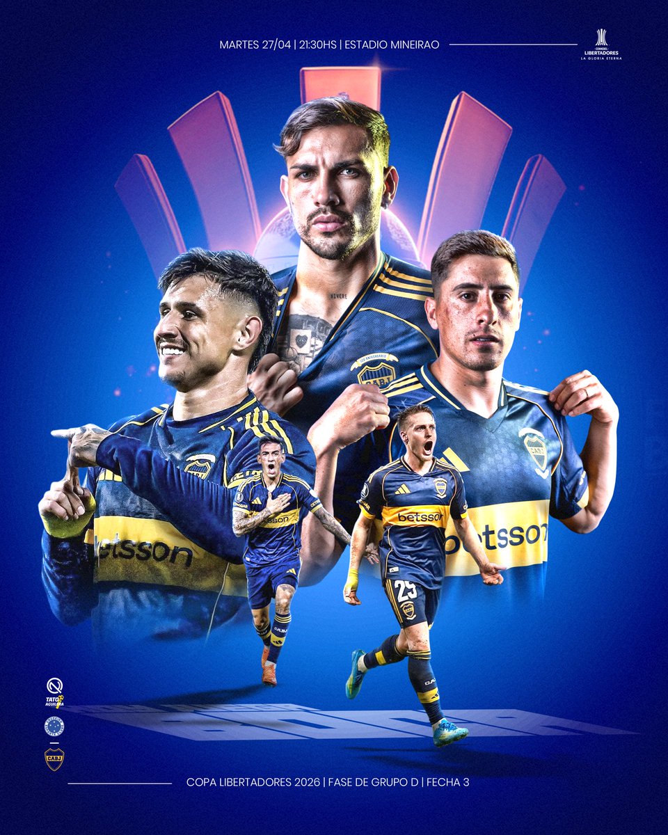 Tato_Aguilera's tweet photo. HOY JUEGA BOCA. https://t.co/i5zLhBF4B6