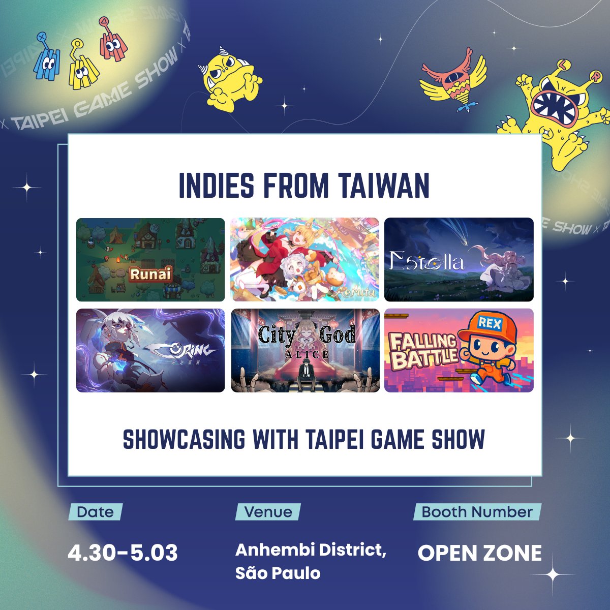 Taipei Game Show (@TaipeiGameShow) / Posts / X