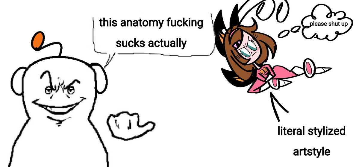 arii_toonz's tweet image. My life as a reddit artist on 2025 in a nutshell 

#reddit #artmeme #meme #oc #digitalart