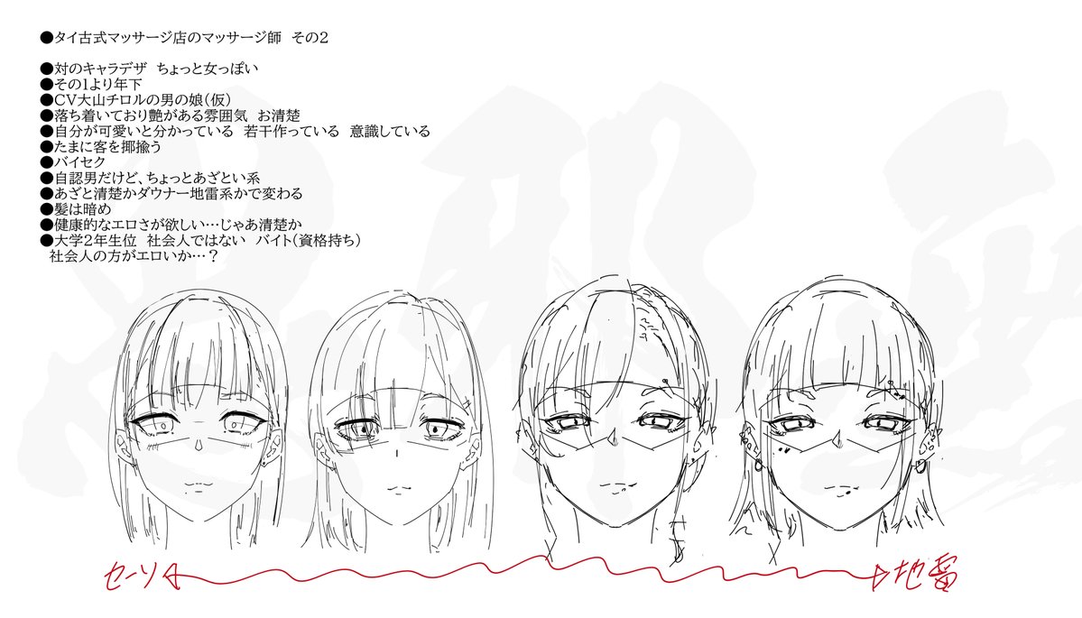 メス男子の度合いで永遠に迷ってる 