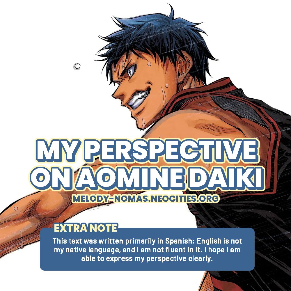 Melody Nomás 🏀♡⁠🍀 Aomine's Girlfriend tweet media