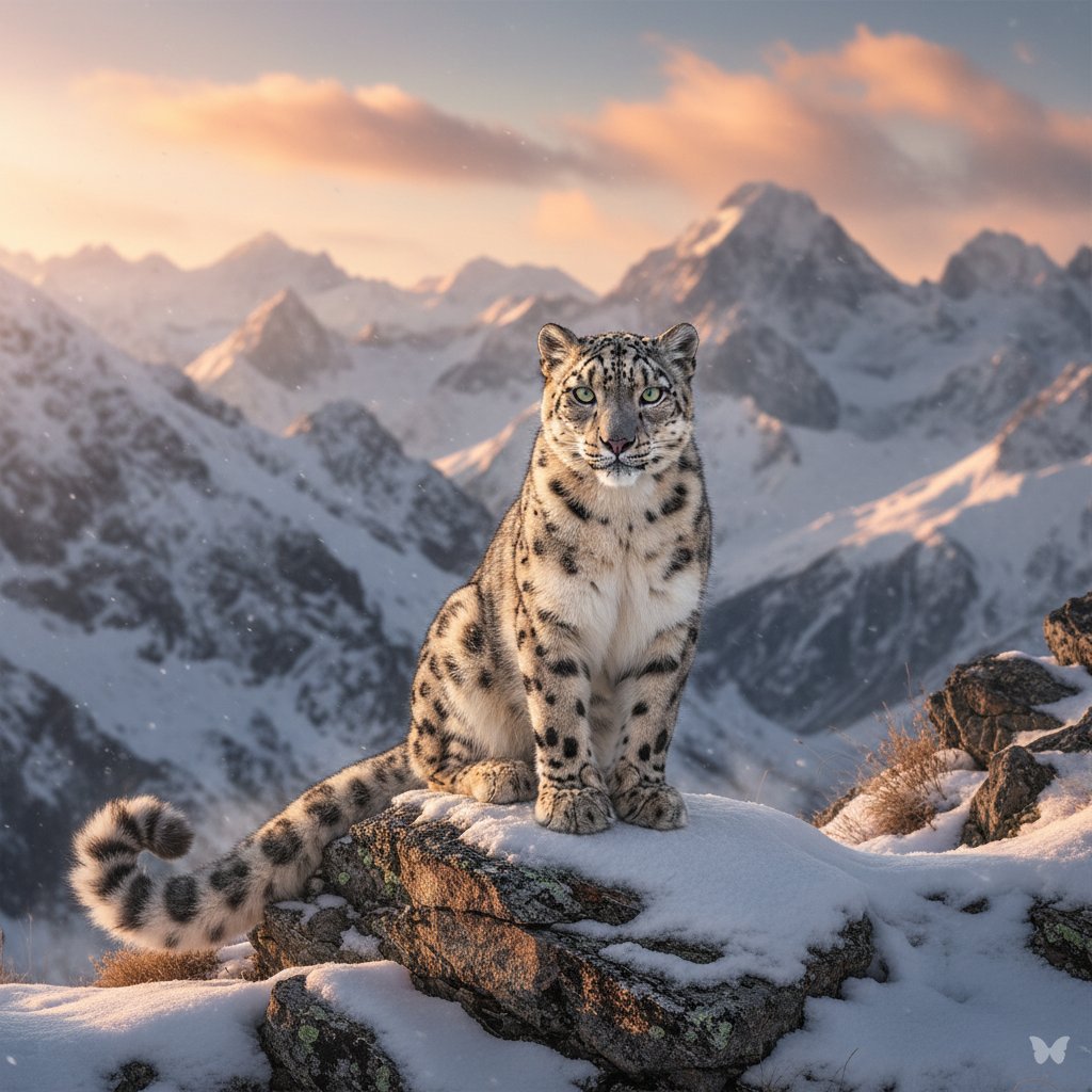 With #DesignaAI you can use short sentences in your prompts to add the exact details you need for your graphic!

Prompt with a few words: "A full body portrait photo of a snow leopard"  create in designa.ai 🦋 #smallbusiness #marketing #AI