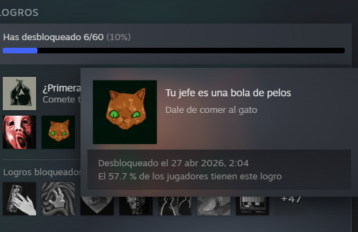 KikimakiVT's tweet image. Estoy segura que es el mejor logro de I'm not a human 🤣😻#imnotahuman #videojuegos #terror #juegosterror #thriller #gaminglife #horrorart  #gatitos #humorgrafico  #VTuberがチャンネル晒したらみんながRTしてくれてブァァァって登録数が増える