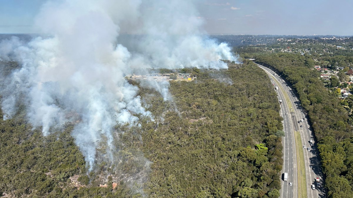 NSW RFS tweet media