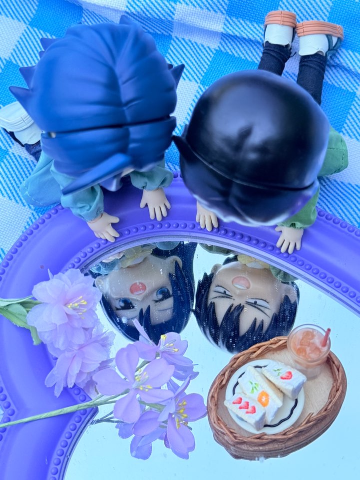 뭐하냐 하다 같이 거울보기