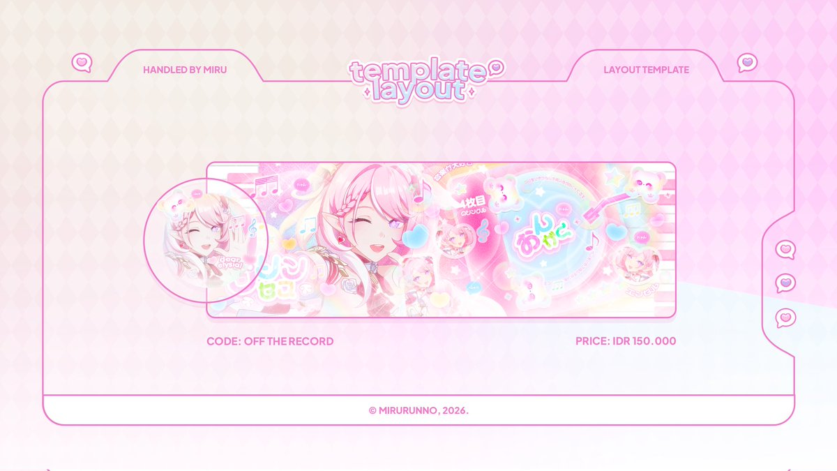 Miru: Template on Pinned! tweet media