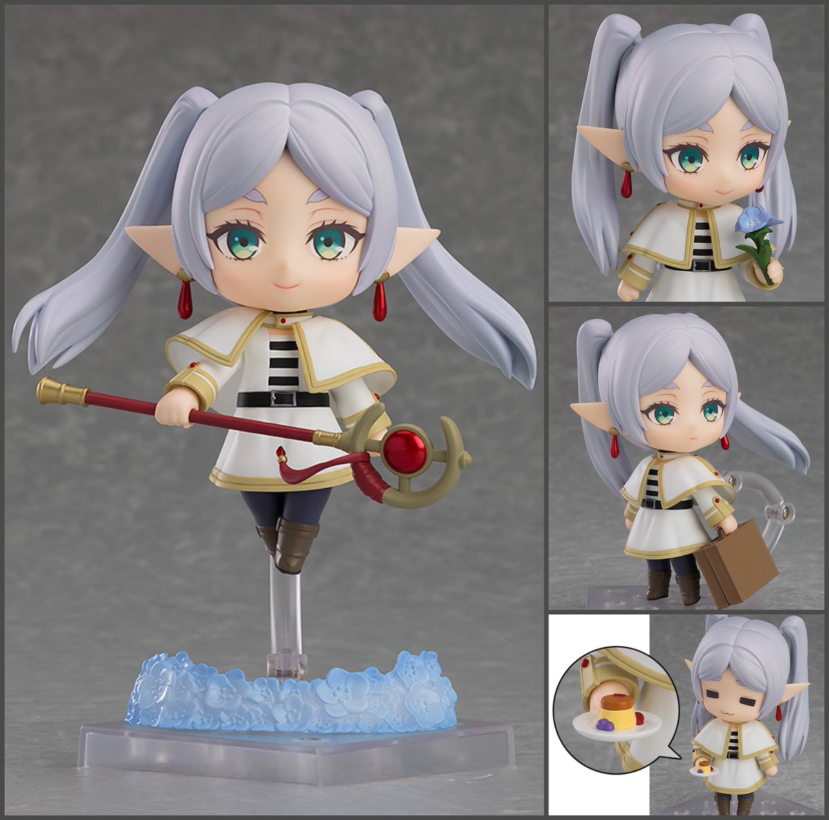 GoodSmile_US's tweet image. Nendoroid Frieren from “Frieren: Beyond Journey’s End” returns for a second rerelease! Relive the beauty of this legendary mage’s adventures in your collection. Preorder now to score a GSC Exclusive Bonus Merkur Pudding Part!

Shop: goodsmile.link/2kjl8W

#Frieren #Goodsmile