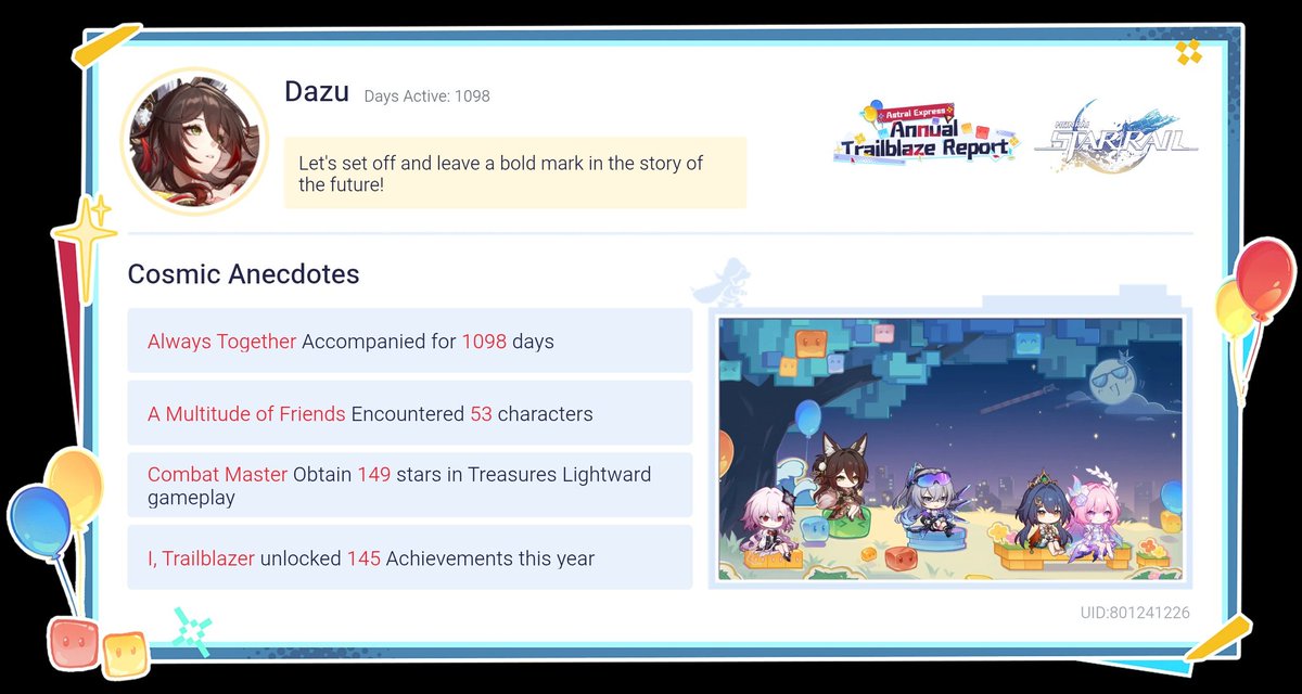 Dazu___'s tweet photo. Participate in the web event to get Stellar Jades and rewards https://t.co/DZ4zFyz8bO