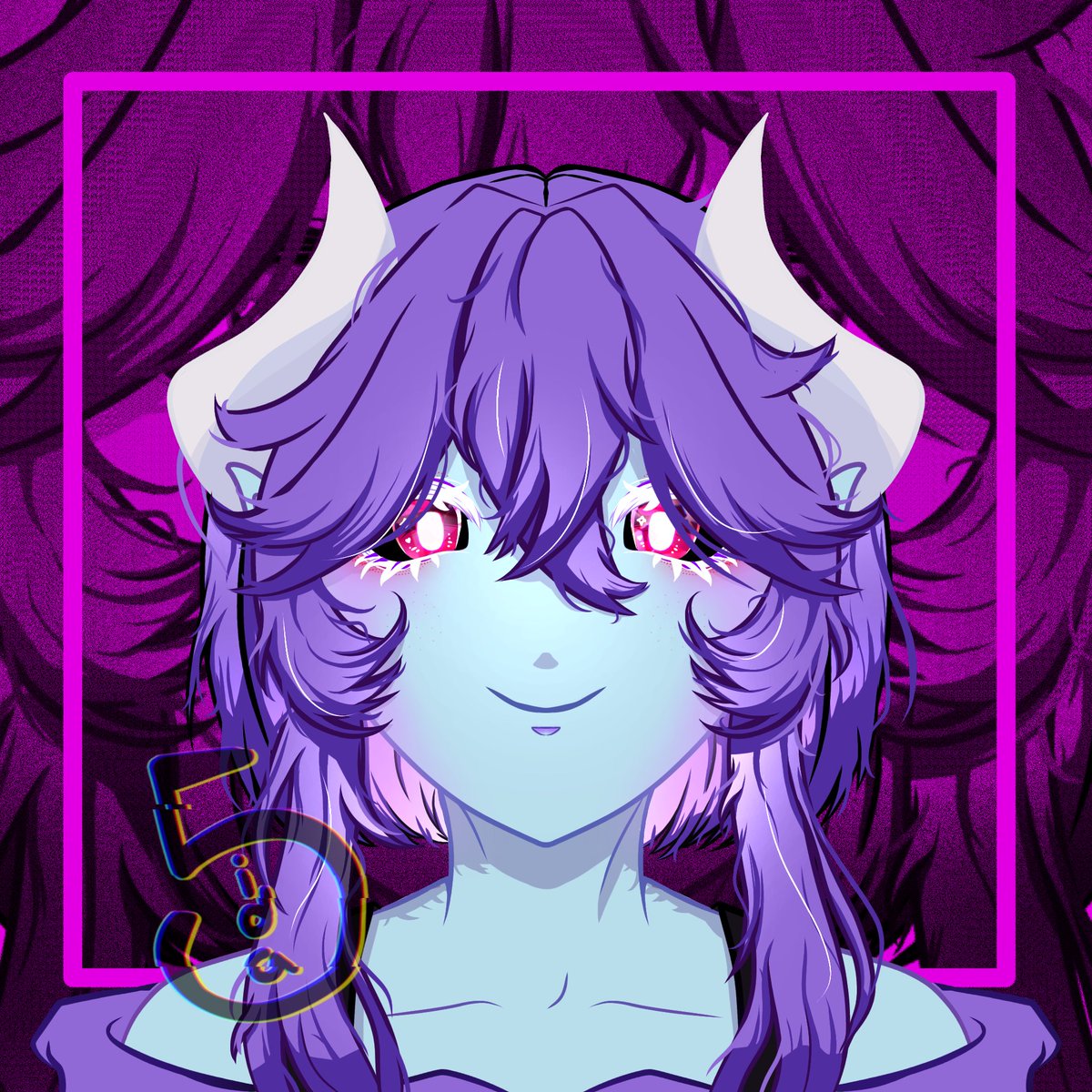 _5ida_'s tweet image. I made a fanart for my Friend's characters for her series called "LOOP" 

#LOOP