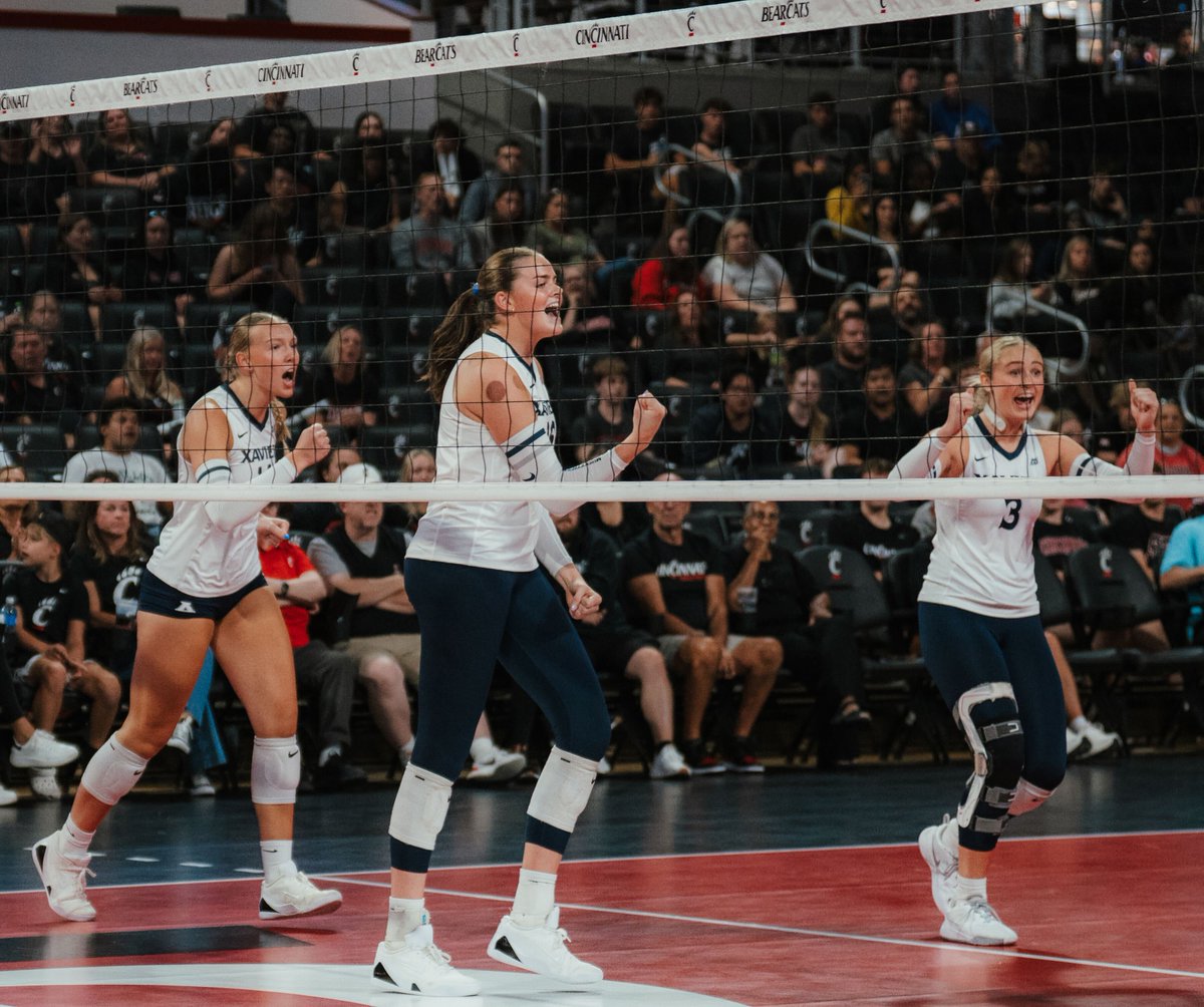 Xavier Volleyball tweet media