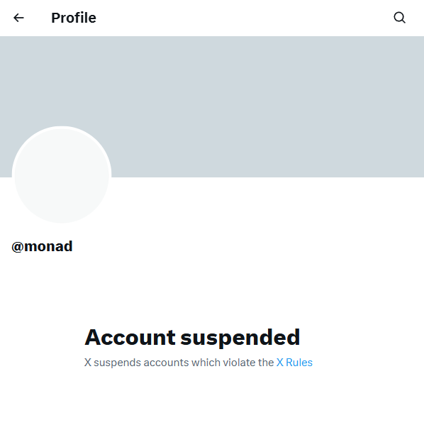 mike3655's tweet photo. WTF @monad ?🤔 https://t.co/gnKiszsXWz