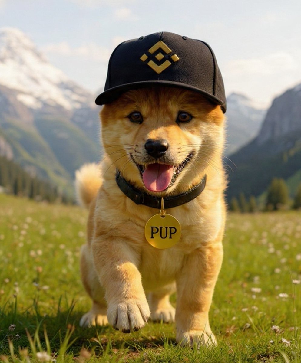 pupbnbchain's tweet image. Don’t forget to touch grass 🐶 $PUP #BNB