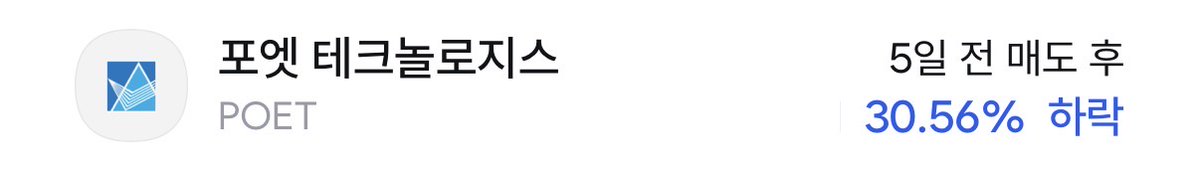 danjang1205's tweet image. #POET -47%
진입 6일 만에 TP1, TP2에 도달했던 종목입니다. 말도 안 되는 상승이었습니다.

부분 익절 구간을 지나, 이격도 과열 경고(비중 축소 신호)가 2~3일은 나왔던 것으로 기억합니다.

급격하게 오른 종목은 급격하게 조정받기 마련입니다. 특히 소형주는 이런 흐름을 한두 번 본 게 아닐