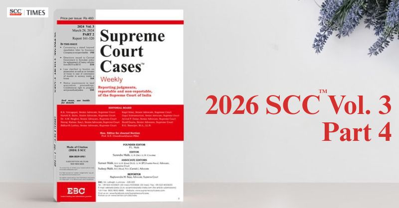 scconline_'s tweet image. 2026 SCC Vol. 3 Part 4: Key Supreme Court Cases on Arbitration, Civil Procedure Code, SARFAESI Act, &amp;amp; more

Read More Here- scctimes.com/5345g8Okv

#SCC #SupremeCourtCases #CivilProcedureCode #SARFAESIAct #2026SCCVol3Part4 #scconline #legalnews #scctimes #legalupdates