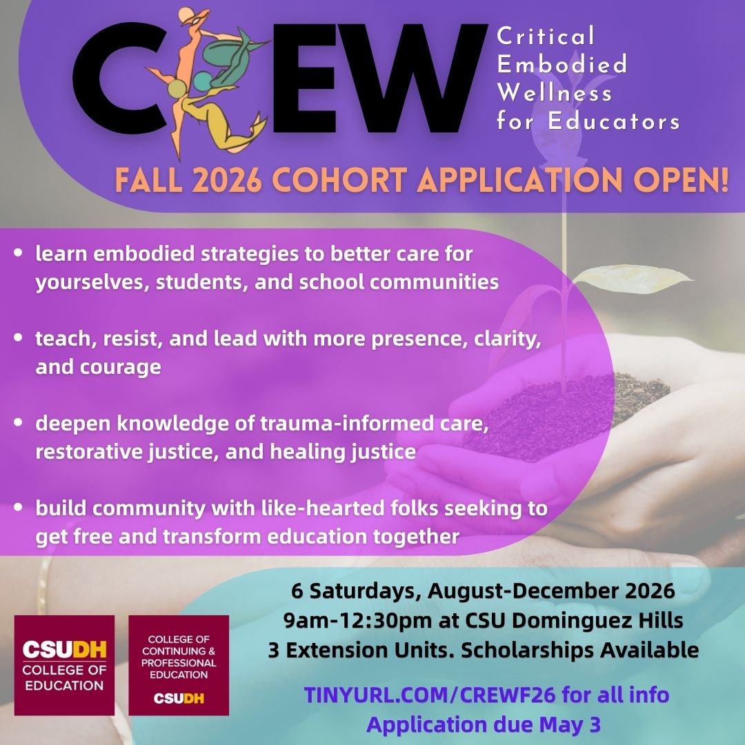 CSUDH College of Education tweet media