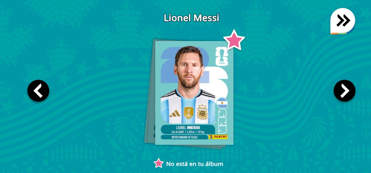 fifa_droid's tweet image. Ya tienen el #Álbum digital del Mundial? Me salio #MESSI !