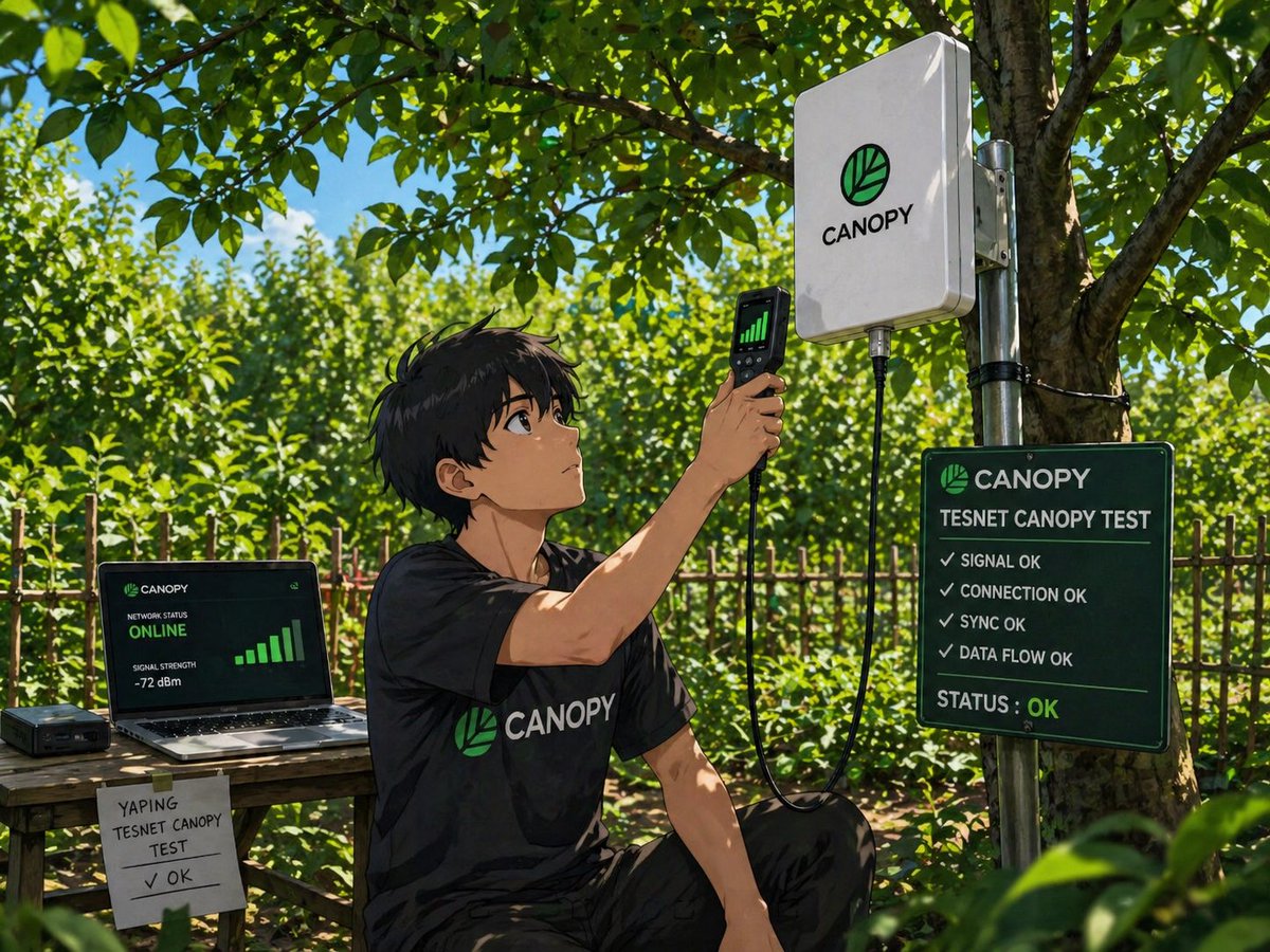 udinbaja633's tweet image. Running some Canopy testnet checks in a calm outdoor setup 🌿
Stable connection, smooth sync, everything working perfectly.
Early participation always matters.
@CNPYNetwork
#CanopyNetwork #Testnet #Web3 #Crypto
