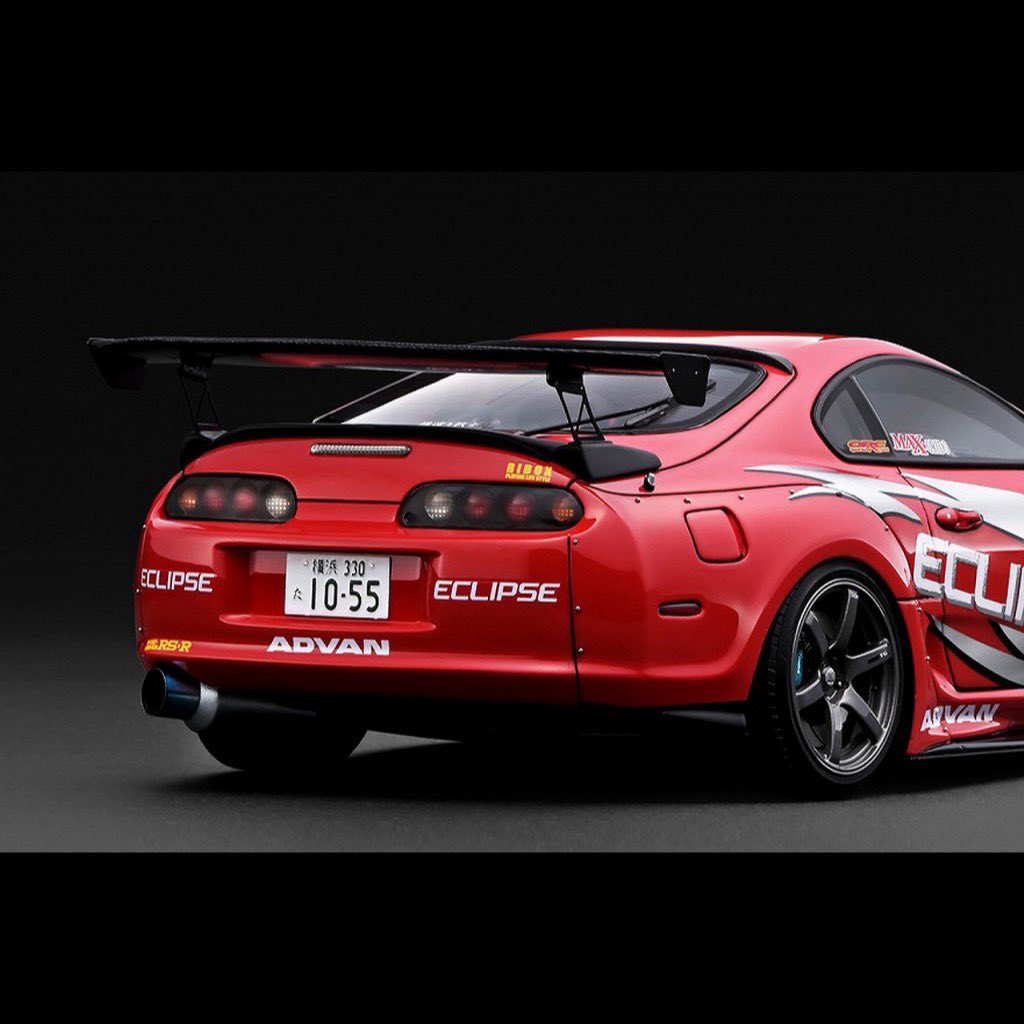 織戸 学」氏の愛車 アーリー仕様「1/18 Supra RZ (JZA80) 」をご紹介