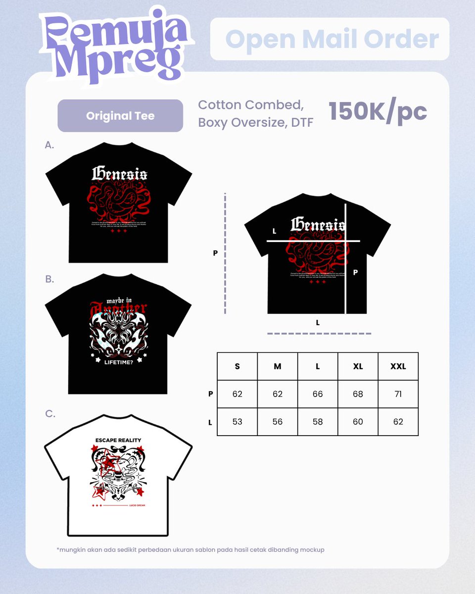 moluskaron's tweet photo. [❤️&amp;🔁 appreciated]

PEMUJA MPREG PO MAIL ORDER 💌

‼️ Mail Order ONLY ‼️
PO Duration 28 April - 17 May 2026
✨ Fandom: ALNST, BNHA, FIERREN, JJBA, HOLOLIVE, TADC, BOCCHI THE ROCK, VOCALOID, ORIGINAL ARTWORK, HSR, PJSK

Check Details⬇️ https://t.co/AGVuKWi4P3