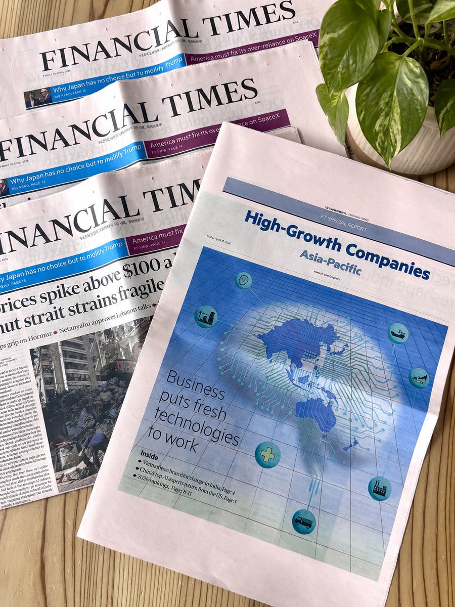 aakel_pr's tweet photo. 4/10発行の英Financial Times紙において、アークエルが「アジア太平洋地域における急成長企業ランキング2026」上位500社のうちの1社として掲載されました！👏

今後も企業・自治体の皆さまとともに、カーボンニュートラルの実現に向け尽力してまいります。 https://t.co/0J3CVQKxYl