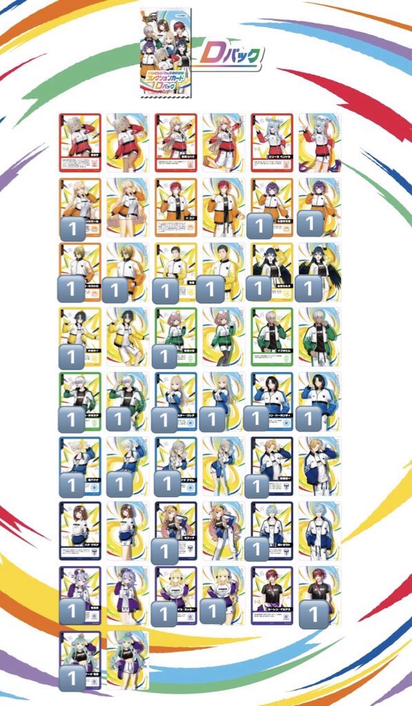 m26kzh's tweet photo. にじさんじ 交換
にじフェス2026　コレカ コレクションカード D F

譲⇒画像1.2枚目

求⇒画像3枚目

☆N⇔N、R⇔R交換
☆郵送希望
☆まとめての方優先

鍵取引垢にてお取引致します 
@Mimimi___ru 
難しいと思いますがよろしくお願いします https://t.co/rn2QdYP5Ui
