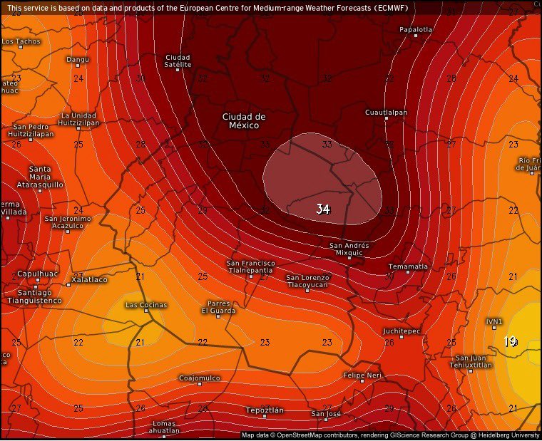 MeteoAlert CDMX tweet media