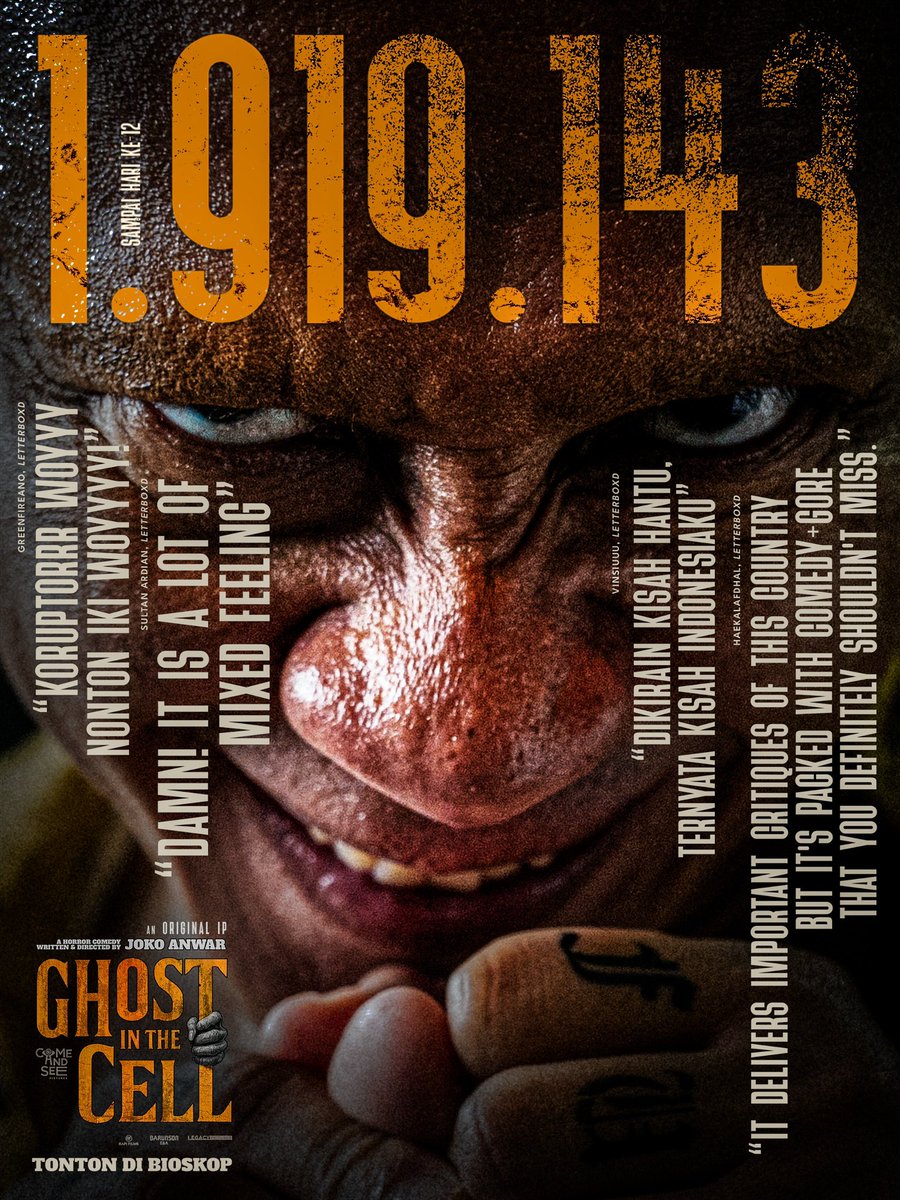 GHOST IN THE CELL - 16 APRIL 2026 DI BIOSKOP tweet media