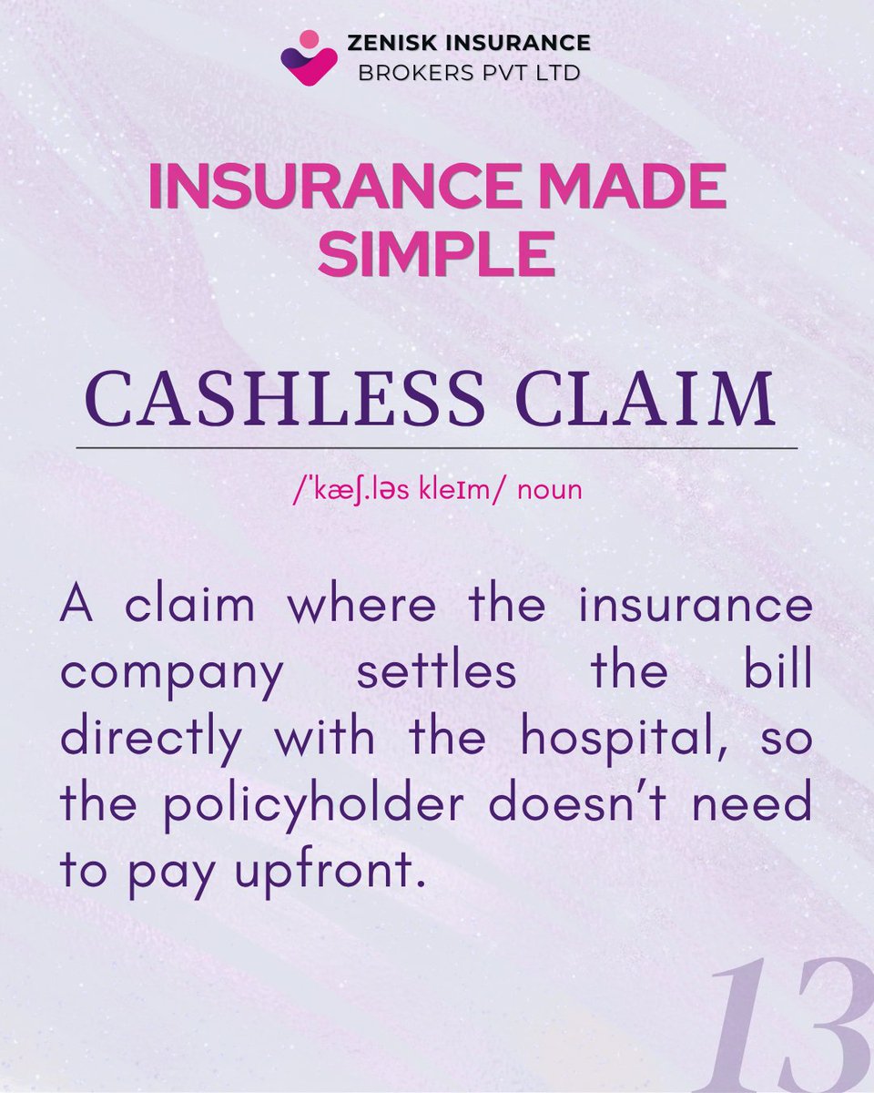 ZeniskInsurance's tweet image. Cashless Claim means less stress and faster care.
Your insurer settles the hospital bill directly, so you can focus on recovery. 🏥💙

#CashlessClaim #HealthInsurance #InsuranceMadeSimple #ZeniskInsurance #PeaceOfMind #ProtectionMatters