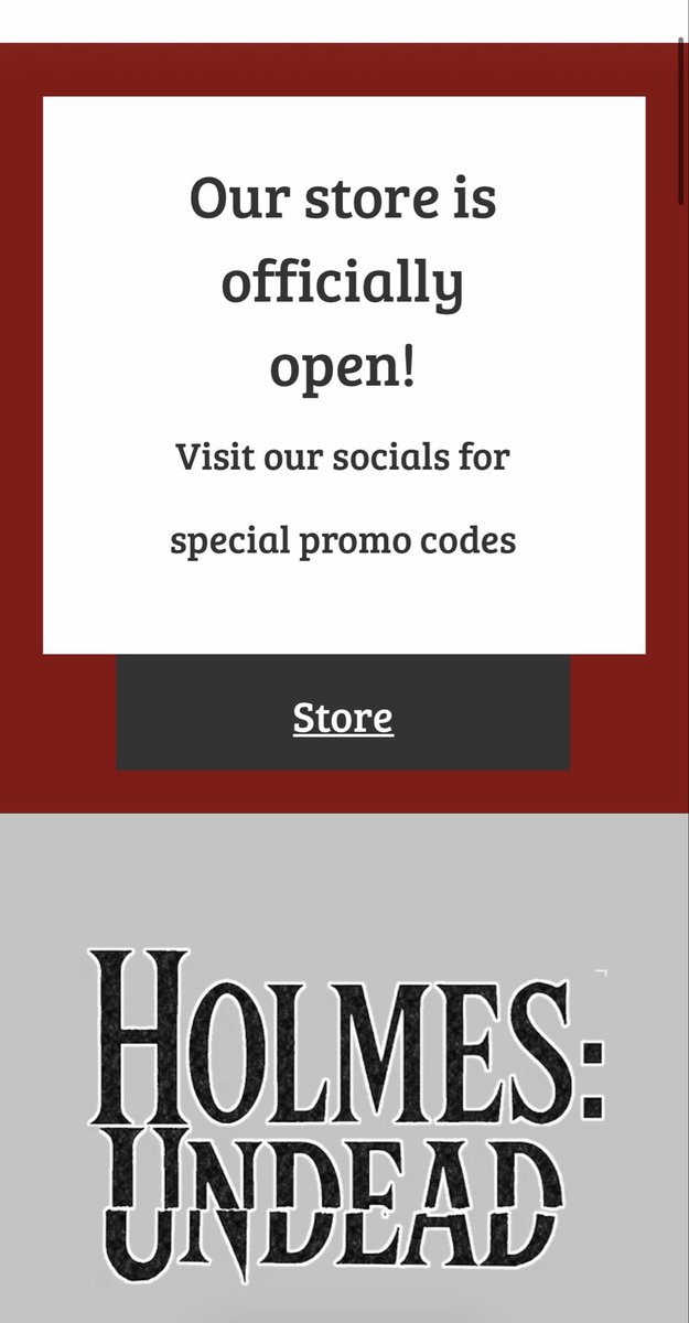 PhillipPorth's tweet image. Get Issue Number One Of Holmes:
Undead!
If you missed the crowdfunding campaigns, now's your chance to get YOUR copy of the FIRST issue of H:U!
Everyone who orders for the next THREE DAYS gets a FREE artbook with their order! #comicbooks #sherlockholmes #vampires #british #indie