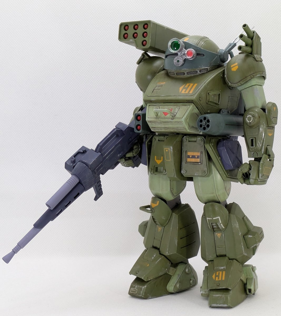 ウチのマトリョーシカくんもザラス版です。
（そのうち素ダコと入れ替えるけど）
#TLに深刻なスコープドッグターボカスタムザ・ラストレッドショルダー版不足