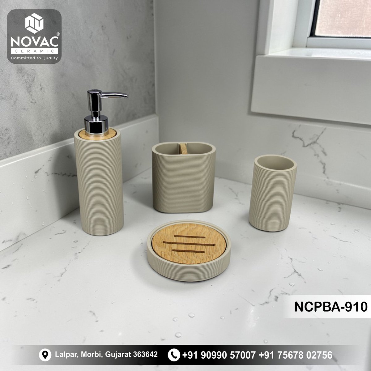 NovacCeramic's tweet image. "Elevate your daily routine with exquisite interiors."

Information Contact us on:
💬+91 756 7803 756
💬+91 756 7822 756
📧 novacbathware@gmail.com

#onepiece #wallhung #bathrooms #bathdecor #artificialstonebasin #pedestalbasin #bathroomaccessories #basin #handmadebasin