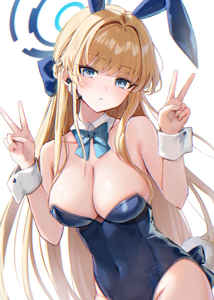 トキ(ブルアカ) ,トキ(バニーガール)(ブルアカ) 「←2024 2026→」|四ノ宮よんのイラスト