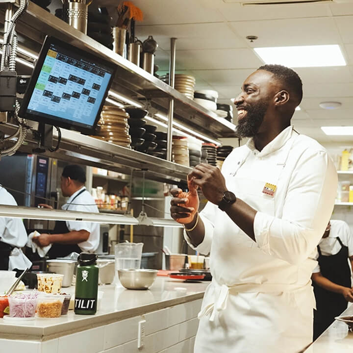 ghanaspora's tweet photo. Elmina is a finalist for two 2026 RAMMY Awards: New Restaurant of the Year and Chef of the Year for Eric Adjepong. At nine months old, the restaurant holds a Michelin recommendation and is ranked in the Washingtonian 100 Very Best Restaurants for 2026.

The 44th annual RAMMY ceremony is scheduled for June 29, 2026. Elmina opened in 2025 as a contemporary Ghanaian tasting room on the 14th Street corridor in Washington DC.

The 2026 finalist list features a group of restaurants focused on cuisines from Africa and the African diaspora. Elmina is a nominee in this category