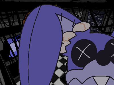 NIGHTMAREBUNBUN's tweet photo. So I wanted to try and say hello to everyone, but I then I saw like, a weird amount of Bidybabs so I ran to the backroom instead.
Awkward but at least it's comfortable in here https://t.co/UiCCZOJcmm